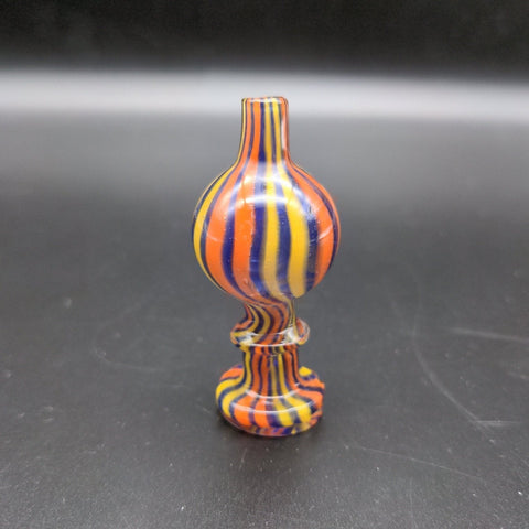 Multi Color Swirl Bubble Cap - Avernic Smoke Shop