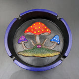 Mushroom Round Polyresin Ashtray | 4.25" - Avernic Smoke Shop
