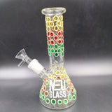 NEU Beaker Bong UV Glow in the Dark 8″ - Avernic Smoke Shop