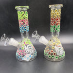 NEU Beaker Bong UV Glow in the Dark 8″ - Avernic Smoke Shop