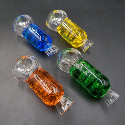 Ooze "Cryo" Glycerin Coil Hand Pipe-Avernic Smoke Shop