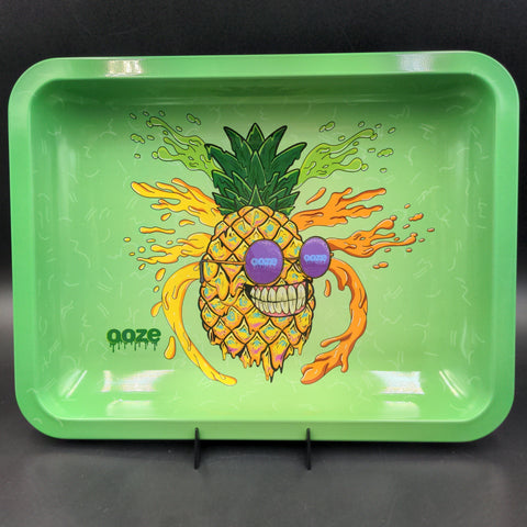 Ooze Designer Series Rolling Tray | Mr. Pineapple | 10" x 7" - Avernic Smoke Shop