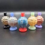 Pastel Dream Ripple Bubble Carb Cap - 26mm - Avernic Smoke Shop