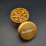 Phoenix 4 Stage Rounded Herb Grinder - Avernic Smoke Shop