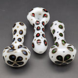 Polka Dot Hand Pipe 4" - Avernic Smoke Shop