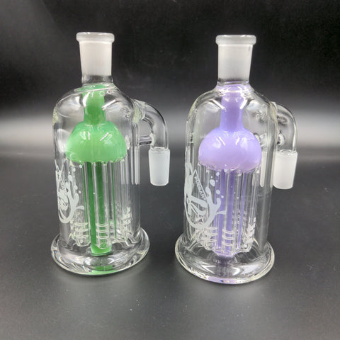 Pulsar 8 Arm Ash Catcher - 14mm 90 Degrees - Avernic Smoke Shop