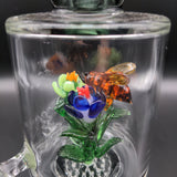 Pulsar Bee Flower Dab Rig | 9.75" | 14mm - Avernic Smoke Shop