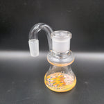 Pulsar Color Worked Dry Ash Catcher - 14mm 90 Degrees - Avernic Smoke Shop