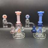 Pulsar Donut Diamond Dab Rig Set | 6.5" | 14mm - Avernic Smoke Shop