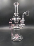 Pulsar Double Chamber Recycler Rig - 10" | 14mm - Avernic Smoke Shop