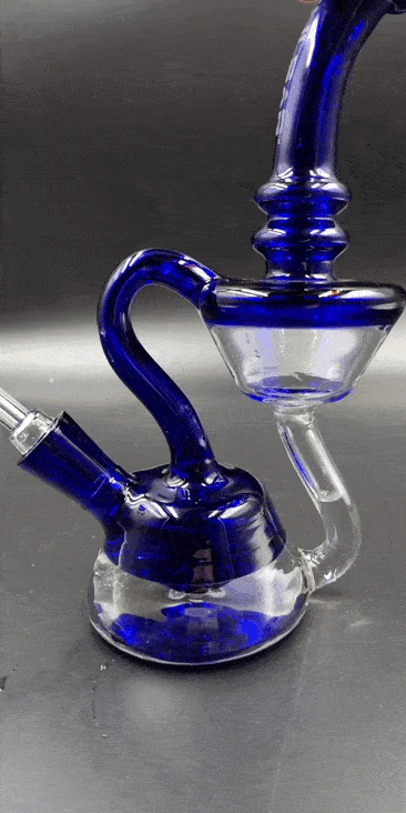 Double Cup Rig Pulsar Double Cup Recycler Rig - 7.5