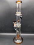Pulsar Dual Chamber Honeycomb Perc Water Pipe | 15.5" | 14mm - Avernic Smoke Shop