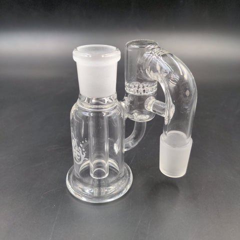 Pulsar Glass Dual Chamber Ash Catcher 18mm 90 Degrees - Avernic Smoke Shop