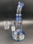 Pulsar Glass Wig Wag Ball Perc Rig | 8" | 14mm - Avernic Smoke Shop