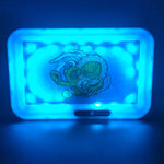 Pulsar Glow "Psychedelic Octopus" LED Rolling Tray | 11" x 7" - Avernic Smoke Shop