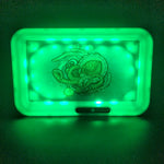 Pulsar Glow "Psychedelic Octopus" LED Rolling Tray | 11" x 7" - Avernic Smoke Shop