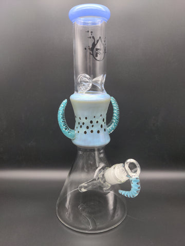 Pulsar Horns of Power Water Pipe | 13.25" | 14mm - Avernic Smoke Shop