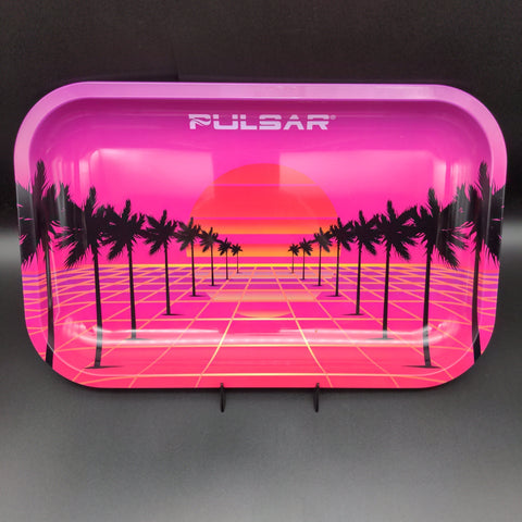 Pulsar Metal 84 Sunset Rolling Tray - Avernic Smoke Shop
