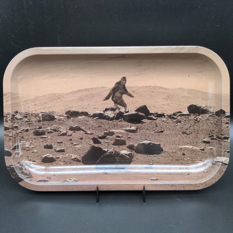 Pulsar Metal Big Foot on Mars Rolling Tray - Avernic Smoke Shop