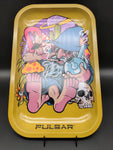 Pulsar Metal Flamingo Wizard Rolling Tray - Avernic Smoke Shop