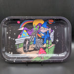 Pulsar Metal Trippy Wizard Rolling Tray - Avernic Smoke Shop