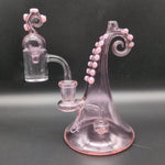 Pulsar Octopus Mini Dab Rig w/ Carb Cap | 6.5" - Avernic Smoke Shop
