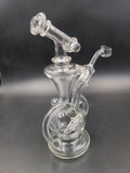 Pulsar Opal Marble Recycler Rig - 9.5" | 14mm - Avernic Smoke Shop