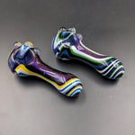 Pulsar Outer Space Dichro Swirl Hand Pipe - 4" - Avernic Smoke Shop