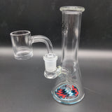 Pulsar Party on the Bottom Mini Rig | 5.75" | 14mm - Avernic Smoke Shop