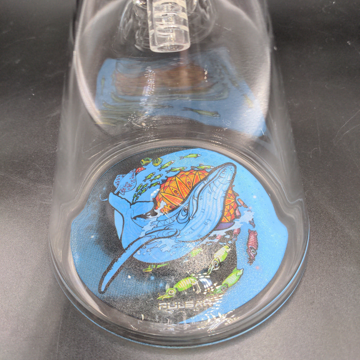 Pulsar Psychedelic Whale Beaker Water Pipe 10