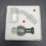Pulsar Quartz Banger w/ Helix Carb Cap Set | 14mm - Avernic Smoke Shop