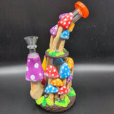 Pulsar Shroom Forest Water Pipe | 9" | 14mm - Avernic Smoke Shop