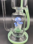 Pulsar Shroom Recycler Water Pipe | 12" | 14mm - Avernic Smoke Shop