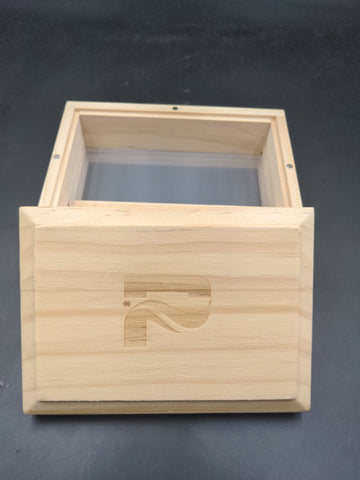 Pulsar Sifter Box w/ Rolling Tray | 4" x 5.75" | Pine - Avernic Smoke Shop