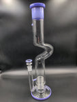 Pulsar Swerve U-Bend Neck Water Pipe - 16.5" | 14mm - Avernic Smoke Shop