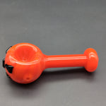 Pumpkin Glass Spoon Pipe | 4" - Avernic Smoke Shop