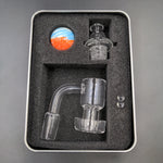 Quartz Terp Vacuum Banger and Cyclone Carb Cap Set - Avernic Smoke Shop