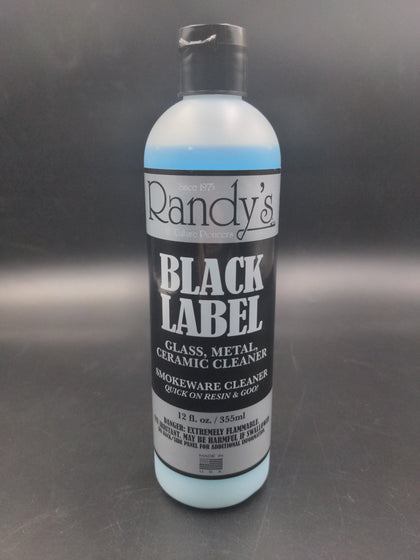 RANDY'S Black Label Glass Cleaner 12oz - Avernic Smoke Shop