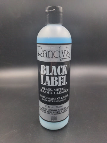 RANDY'S Black Label Glass Cleaner 12oz - Avernic Smoke Shop