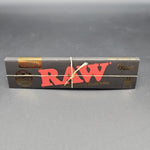 RAW Classic Rolling Papers - King Size Black
