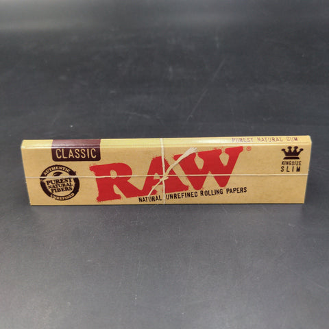 RAW Classic Rolling Papers - King Size - Avernic Smoke Shop