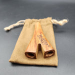 Raw Double Barrel Wooden Cig Holder - Supernatural - Avernic Smoke Shop