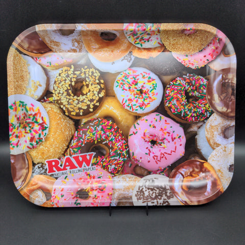 Raw Rolling Tray - Donuts | Large | 13.25"x10.75" - Avernic Smoke Shop