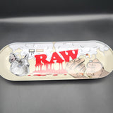 RAW X Boo Johnson Skate Deck Rolling Tray - Avernic Smoke Shop
