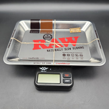 RAW X My Weigh Tray Scale | 1000g | Variable Precision - Avernic Smoke Shop