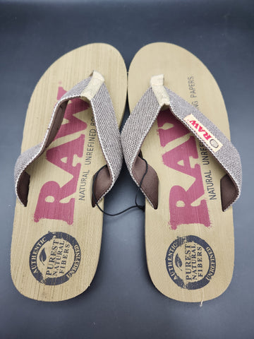 RAW X Rolling Papers Flip Flops | Asst Sizes