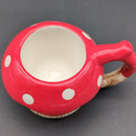 Red Mushroom Ceramic Mug - Avernic Smoke Shop