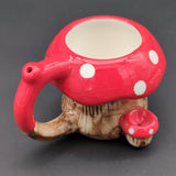 Red Mushroom Ceramic Mug - Avernic Smoke Shop