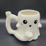 Roast & Toast Ghost Ceramic Pipe Mug | 12oz - Avernic Smoke Shop