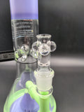 RooR Tech Multicolor 5mm Thick Beaker with Showerhead Perc